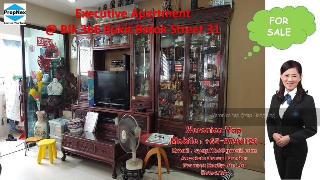 Blk 366 Bukit Batok Street 31 (Bukit Batok), HDB Executive #155960652